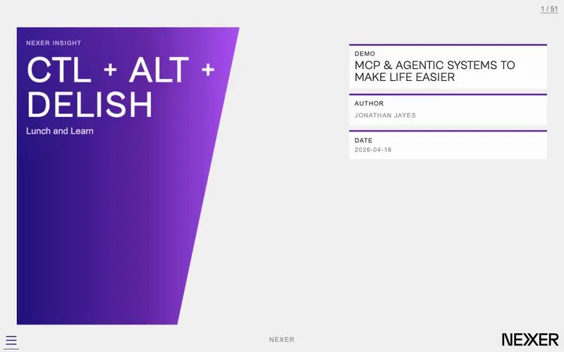 Screenshot of CTL + ALT + DELISH