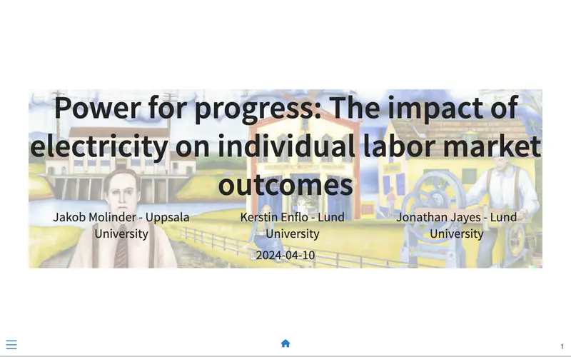 Screenshot of Power for progress